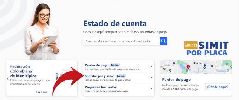 sacar un certificado de no comparendossimit